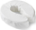 Мека тoалетна подлога Sundo Soft, зголемување 5 cm, PVC, бела