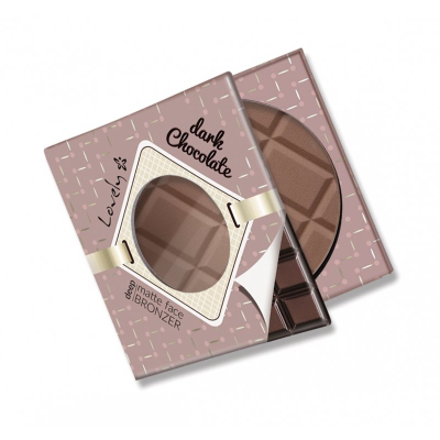 Pudër bronze Lovely Dark Chocolate, 9 g