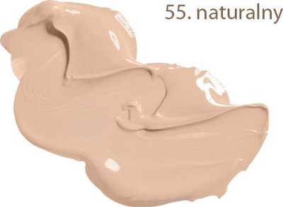 Fondatinë Delia Cosmetics Total Cover Waterproof, SPF 20, 55 Natural 25g
