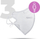 Respirator Nanolab Nano, FFP2, i larshëm, 3 copë, i bardhë