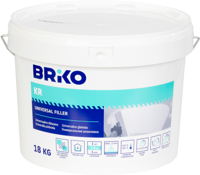 Glet Briko KR, universal, 18 kg, i bardhë