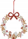 Kurorë druri dekor për Krishtlindje Atmosphera Wooden Gingerbread Wreath, 33cm, kafe