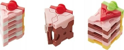 Blloqe edukative LaQ Mini Pink Sweet Collection, 62 pjesë, rozë