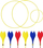 Loja me shigjeta Enero Dart Outdoor Dexterity Game, set për jashtë, për fëmijë 3+