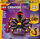 Set lodër LEGO Creator Kafshët e Egra: Merimanga Befasuese, 3 në 1, për kalamaj