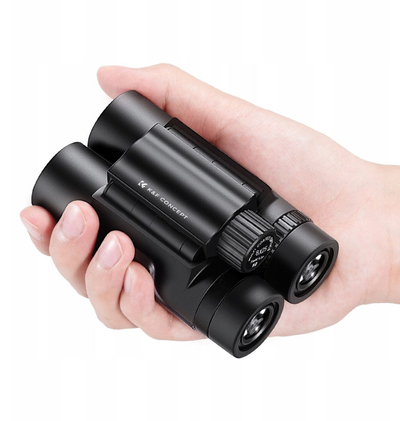 Binoklla K&amp;F Concept Mini KF33.092, 8x25, prizëm BaK4, IP65, të zeza