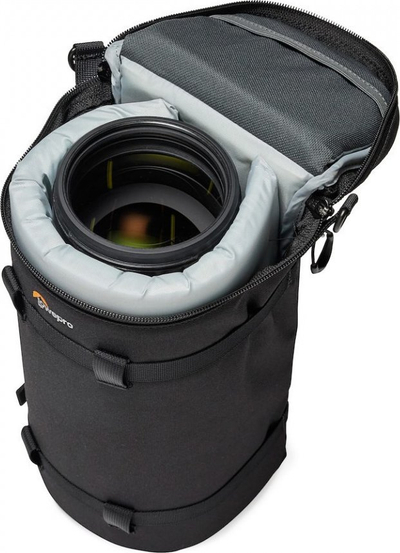 Çantë lente Lowepro ProTactic LCS 13x32 III, për profesionistë, e fortë ndaj goditjeve, e zezë