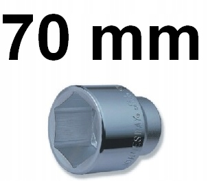 Kokë çelësi Jonnesway S04H8170, 1", 70mm, ngjyrë argjendt