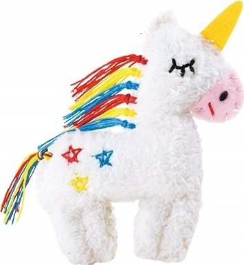Set kreativ qepjeje MG Creative Sew a Keyring Unicorn, maskotë varëse çelsash, për kalamaj 6+