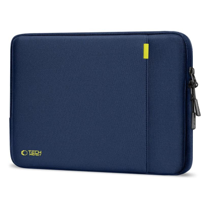 Çantë laptopi Tech-Protect Defender 13-14", poliester, dy ndarje, blu navy