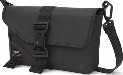 Çantë krahu Asus ROG Slash Sling Bag 2.0, 3L, për lojëra, e zezë