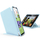 Футрола таблет ESR Flip Hybrid за iPad Air 13 2024, со функција штендер, држач за Apple Pencil, светлосина