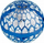 Lodër fluturuese Amewi Magic Hover Fly Ball, 9.6cm, LED, blu