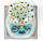 Ecjak Milly Mally Baby Walker Dots Junior, 66 x 62.5 x 64 cm, gri