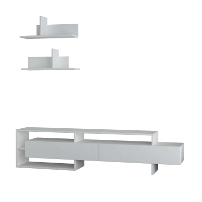 Komodë për TV Decortie Gara 180 cm, e bardhë