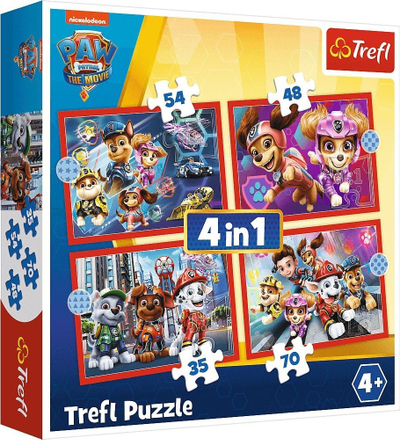 Puzzle Trefl Paw Patrol në qytet, 207 elemente