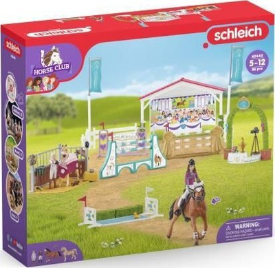 Set lojrash Schleich Horse Racing 42440, figura kalërimi, skenë gare