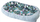 Fole për pozicionim BabyMatex Prestige Nest Leaves, 55x80cm, pambuk, me shumë ngjyra