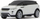 Mашина со далечински управувач Jamara Range Rover Evoque RTR, размер 1:24, електрична, бела