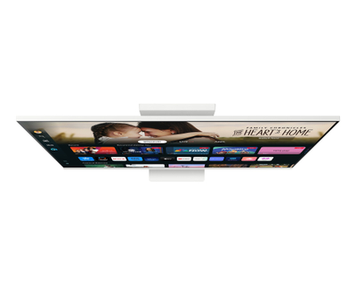 Monitor Samsung Smart M8 LS32DM801UUXDU, 32", VA, 4K UHD, 60Hz, 4ms, i bardhë