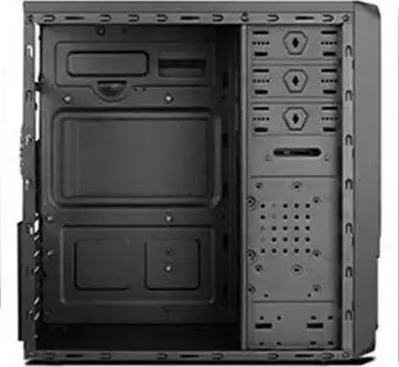 Kuti kompjuteri Inter-Tech GB-V1, Micro ATX, me furnizim rryme SL-500, e zezë