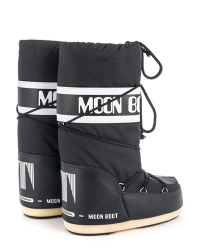 Çizme dimri për femra Moon Boot ICON NYLON, të zeza