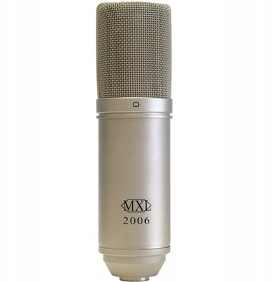 Mikrofon kondensator MXL MXL-2006, diafragmë e madhe, për studio, argjendtë