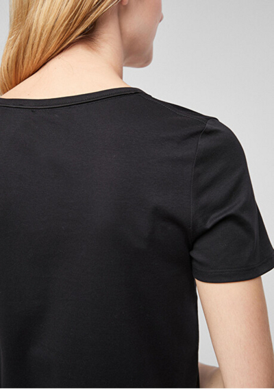 Maicë S.Oliver Slim Fit, e zezë, 120.11.899.12.130.2060852.9999