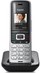 Telefon fiks Gigaset Phone S30852 H2605 C111 me tela, ngjyrë platin me të zezë