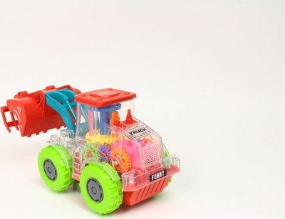 Lodër traktor i tejdukshmë Xerox X555-52, me bateri, shumëngjyrësh