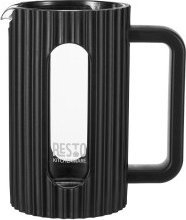 Përgatitës kafeje French Press Resto 90530, 600ml, xham borosilikat, i zi