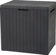 Kuti kopshti Keter City, 113 L, e zezë