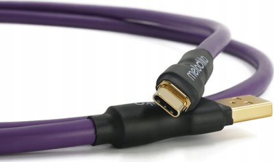 Kabllo USB Melodika MDUAC20, USB A në USB C, 2m, e zezë