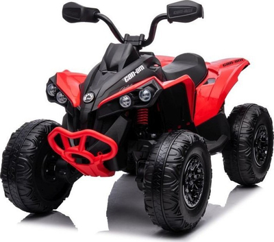 Quad elektrik për kalamoj CAN-AM Renegade, me telekomandë 2.4G, me drita LED, i kuq