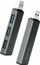 Hub USB LogiLink UA0212, 3 porta USB 3.0, alumini, gri