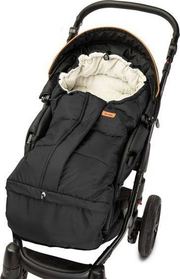 Qese për gjumë Sensillo Combi Polar 3in1, 80 100cm, për karrocë, e zezë bezhë