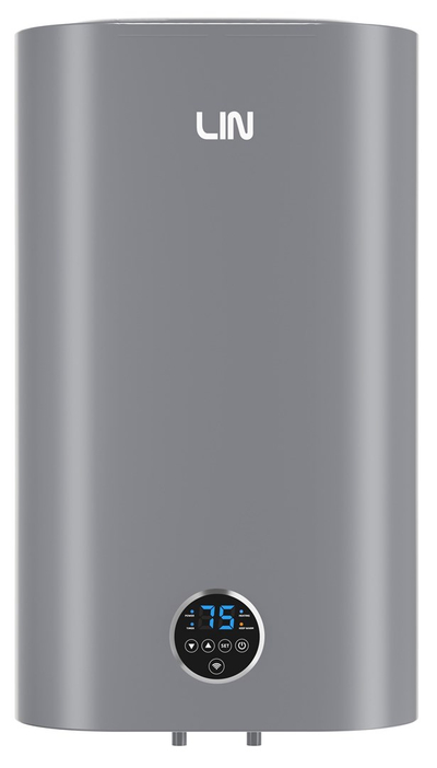 Boiler elektrik Lin LIFVD1, 80L, 2000W, gri me Wi Fi