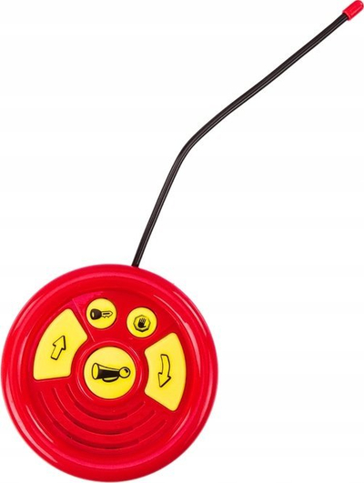 Makina me telekomandë Leantoys, drita dhe tinguj, 30 cm, e kuqe