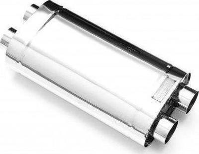 Sustë qendrore sportive RM Motors E006, diametër 60mm, inox AISI 304, ngjyrë argjendi