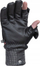 Doreza fotografike Vallerret Hatchet Leather, lëkurë, merino, të zeza XL