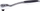 Çelës racë Pro-Line Offset, 1/4", 133mm, gri