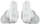 Dëgjuese Logitech FITS, të bardha