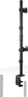 Krah për monitorë Kensington K53802WW, dy monitorë, montim vertikal, i zi