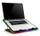 Stand ftohës për laptop RGB, rregullues, i zi