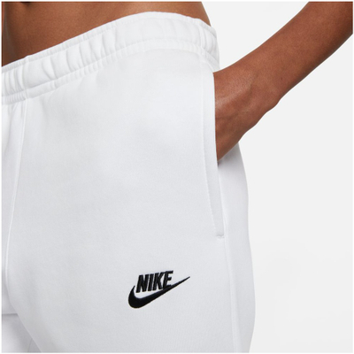 Pantallona stërvitje Nike Sportswear për burra, fleece, të bardha