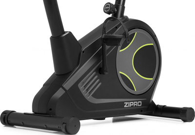 Електро-магнетен собен велосипед за вежбање Zipro Flame, iConsole+, сив/зелен