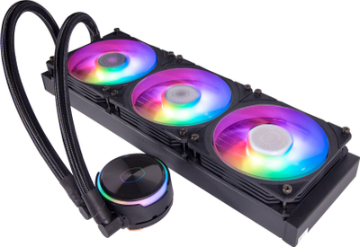 Ftohës uji për CPU Cooler Master MasterLiquid PL3 MLY-D36M-A23PZ, 360mm, ARGB, i zi
