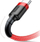 Kabllo Baseus Cafulo, USB-C në USB-C, 2m, e kuqe