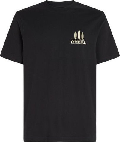 Bluzë T-shirt O'Neill Beach Graphic, pambuk, burra, e zezë