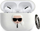 Mbrojtëse silikoni Karl Lagerfeld për AirPods Pro, të bardhë 